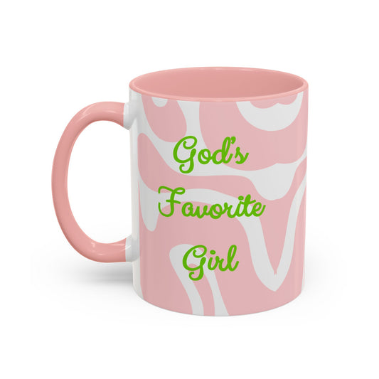 Abstract Girl (pink, green)