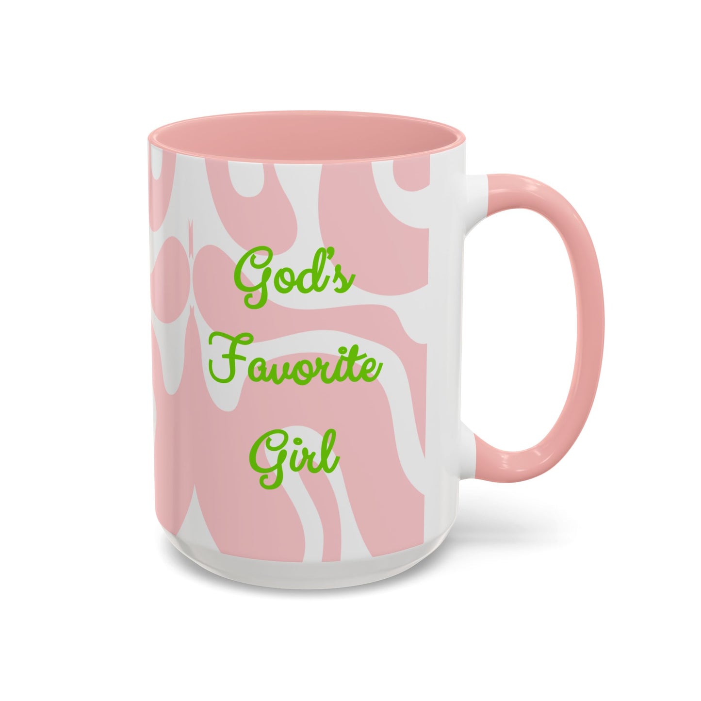 Abstract Girl (pink, green)