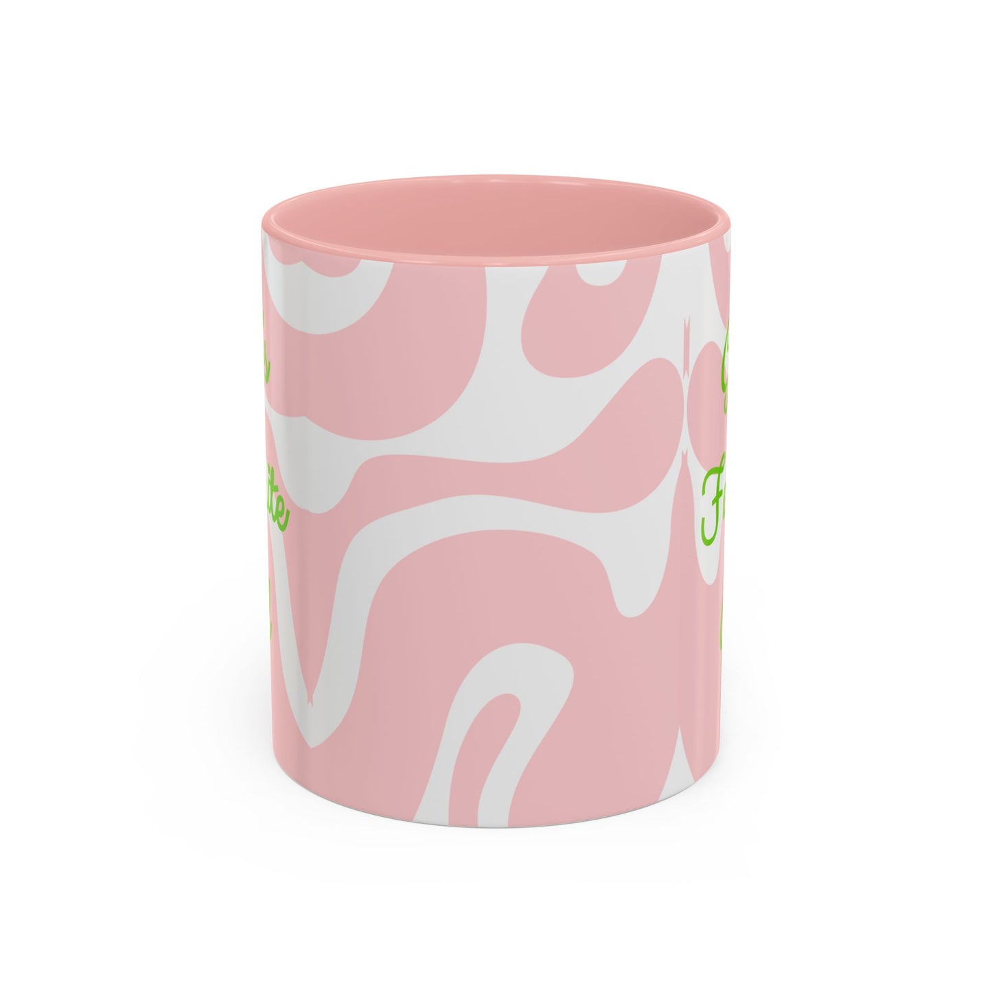 Abstract Girl (pink, green)