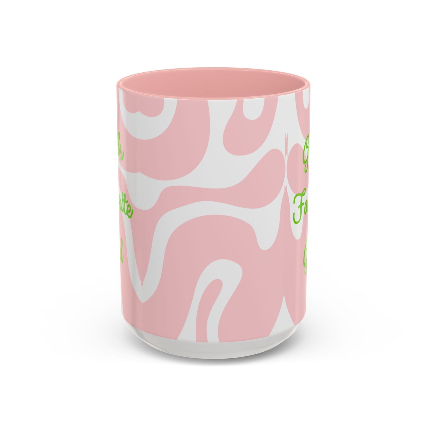 Abstract Girl (pink, green)