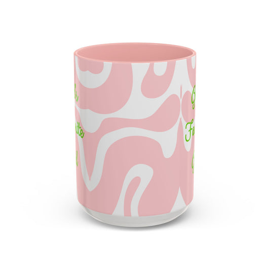 Abstract Girl (pink, green)