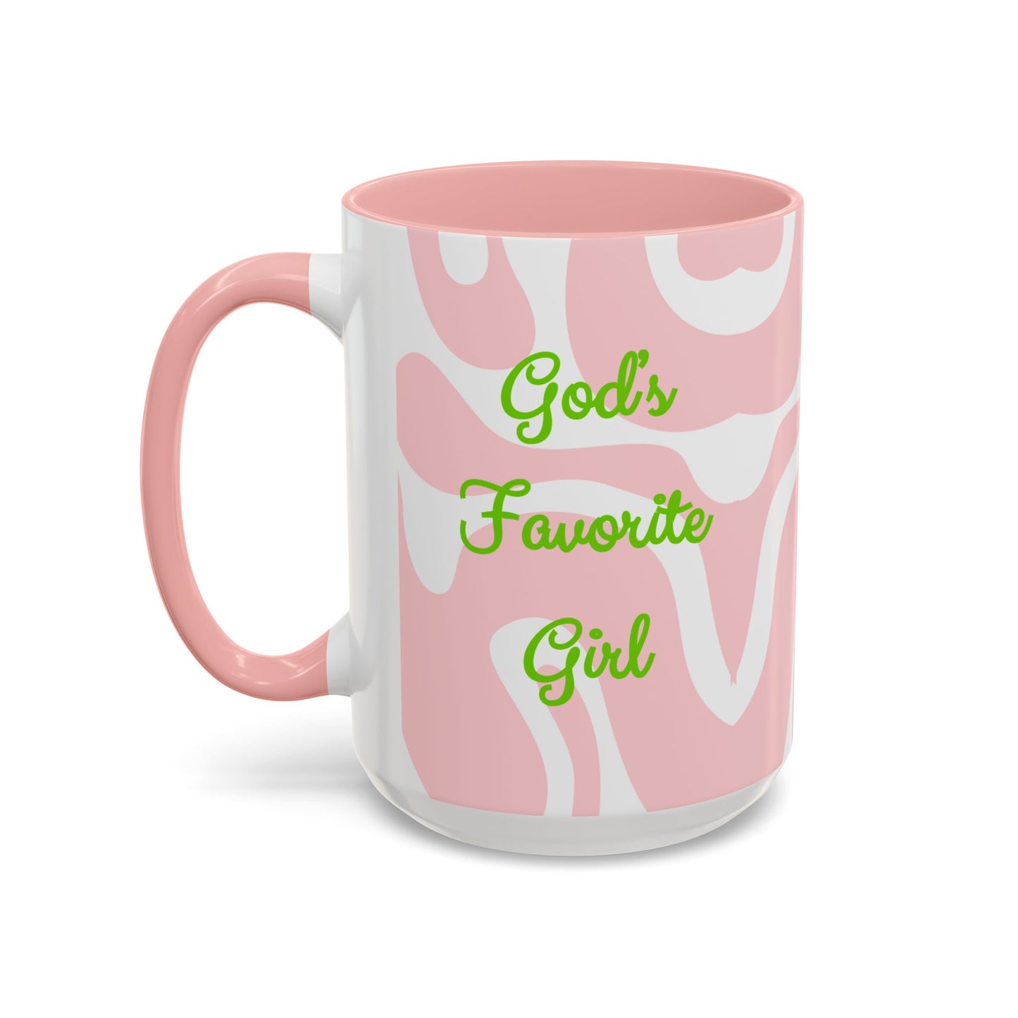 Abstract Girl (pink, green)